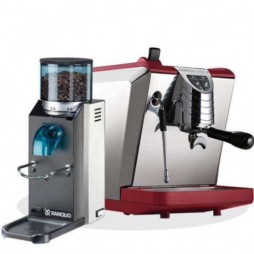 Nuova Simonelli Oscar 22 New version Rossa - Rancilio Rocky SD