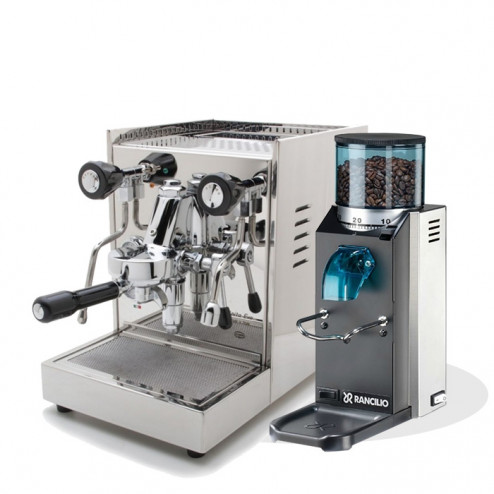 Quick Mill Anita & Rancilio Rocky SD 