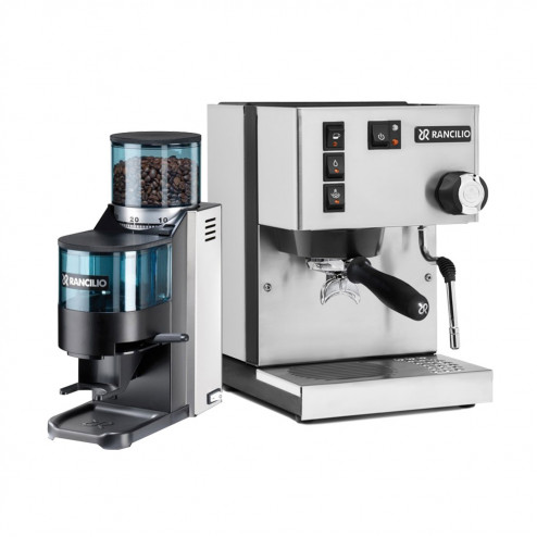 Rancilio Silvia V6 E Last Edition + Rocky D