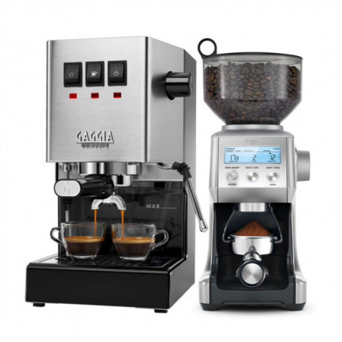 Gaggia Classic Evo Pro & Sage the Smart Grinder Pro Caffè Italia