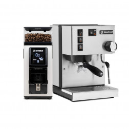 Rancilio Silvia V6 E & Rancilio Stile Biały