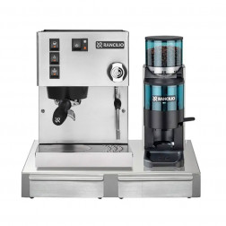 Rancilio Silvia V6 E Last Edition + Rocky D + Podstawa Rancilio