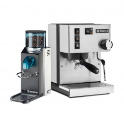 Rancilio Silvia V6 E Last Edition + Rocky SD Inox